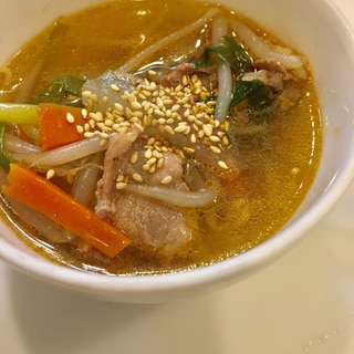 ◆ピリ辛でおいしい韓国風牛肉スープ◆